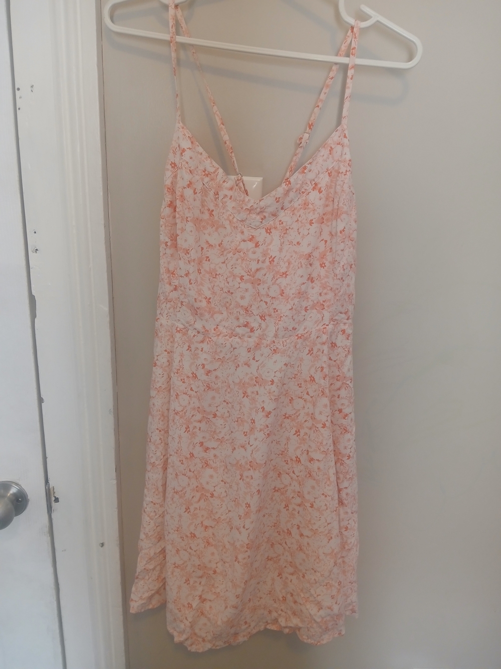 GAP Pink and White Floral Summer Dress